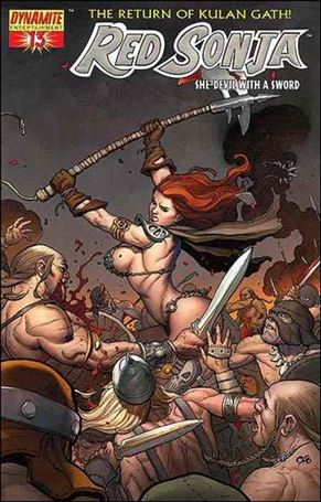 Red Sonja (2005) issue 13-I BaltimoreCon Cho Silver Foil Standard Cover 1/750