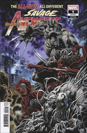Savage Avengers (2022) issue 9-B Kyle Hotz Cover