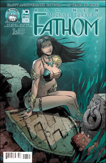 Michael Turner's Fathom (2013) issue 1-D24 Paul Pelletier Heroes' Haven Cover 1/750