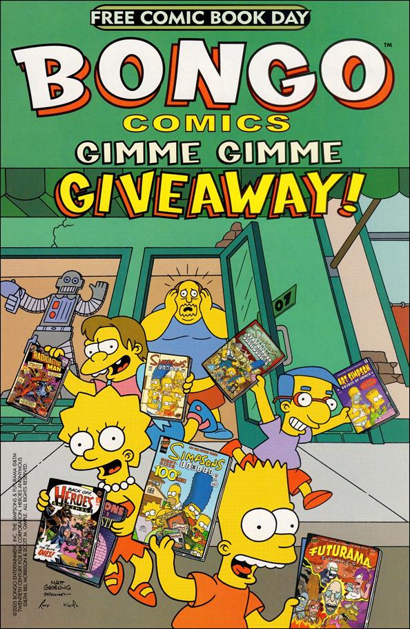 Bongo Comics Gimme Gimme Giveaway! issue nn