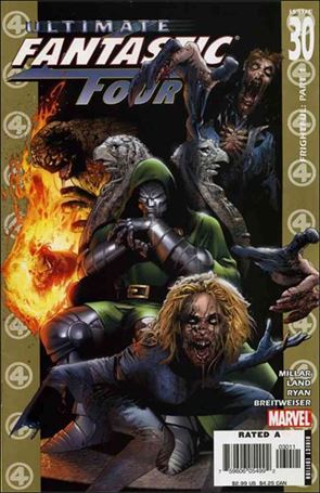 Ultimate Fantastic Four issue 30 Greg Land Color Cover