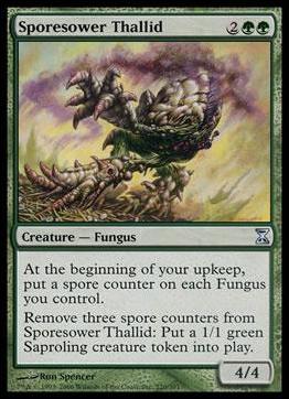 Magic the Gathering: Time Spiral (Base Set) card 220 Sporesower Thallid