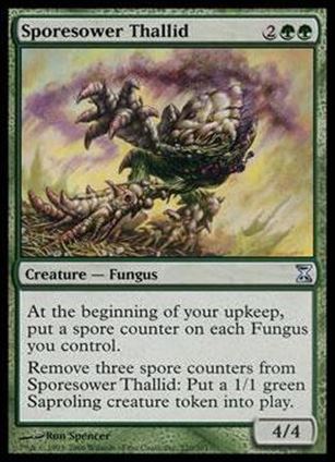 Magic the Gathering: Time Spiral (Base Set) card 220 Sporesower Thallid