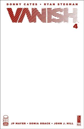Vanish issue 4-C Blank/Sketch Cover