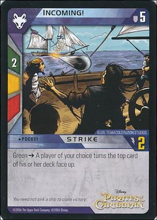 Pirates of the Caribbean - Dead Man's Chest (Base Set) card PDC031 Incoming!