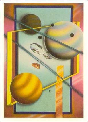 Art of Curves (Base Set) card 65 Face in Space