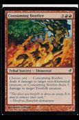 Magic the Gathering: Lorwyn (Base Set) card 161 Consuming Bonfire
