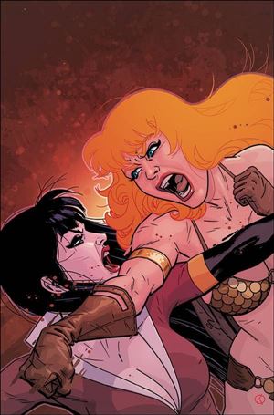 Red Sonja: The Superpowers issue 5-O Kano 1:25 Virgin Cover
