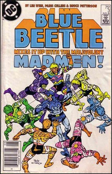 Blue Beetle (1986) issue 3-B Newsstand Cover