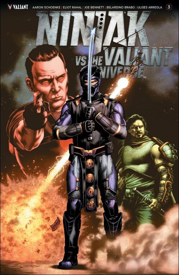 Ninjak vs the Valiant Universe issue 3-B CAFU Cover