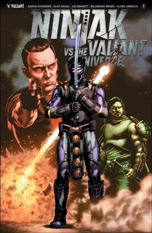 Ninjak vs the Valiant Universe issue 3-B CAFU Cover