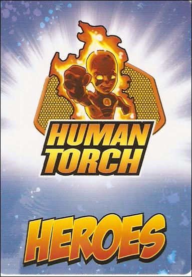 Marvel Super Hero Squad (Base Set) card 11 Human Torch