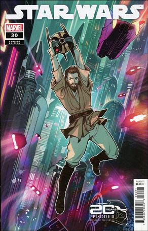 Star Wars (2020) issue 30-C Caspar Wijngaard Attack of the Clones Cover