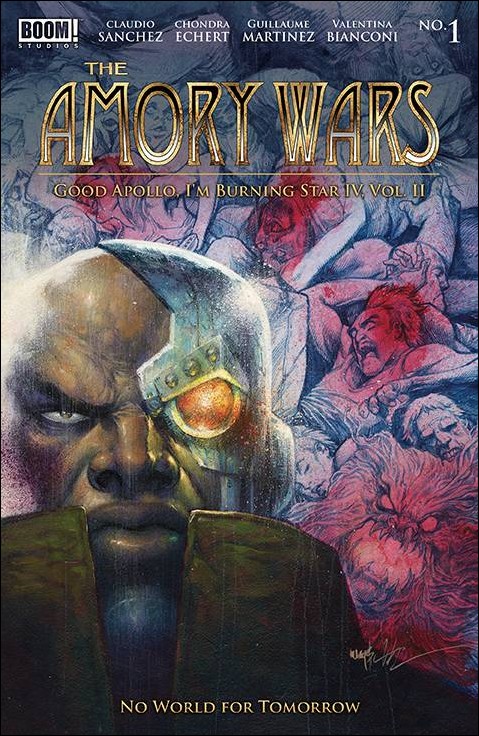 Amory Wars: Good Apollo, I'm Burning Star IV Volume II - No World For Tomorrow issue 1-B Jonathan Wayshak Cover