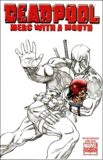 Deadpool: Merc with a Mouth issue 1-D Marvel Digital Comics Unlimited Cover