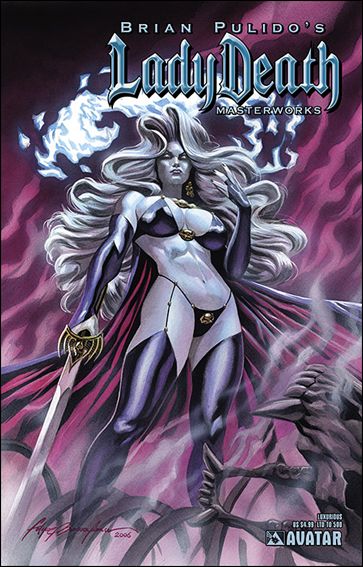 Brian Pulido's Lady Death: Masterworks issue 1-C Luxurious Cover