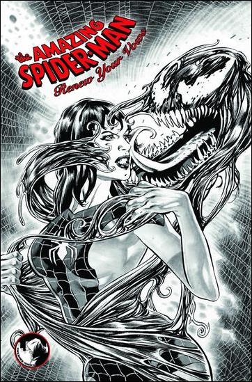 Amazing Spider-Man: Renew Your Vows (2017) issue 1-P Mike Perkins Unknown Comics B&W Cover 1/1500
