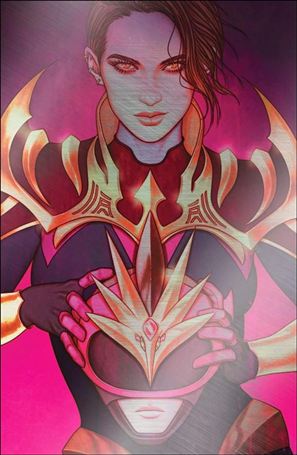 Power Rangers Unlimited: The Coinless issue 1-G Webstore Jenny Frison Reserve Virgin Foil Cover