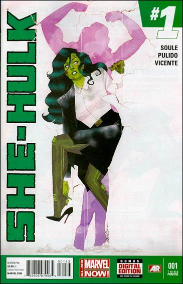 She-Hulk (2014) issue 1-G Kevin Wada Cover (3rd Printing)