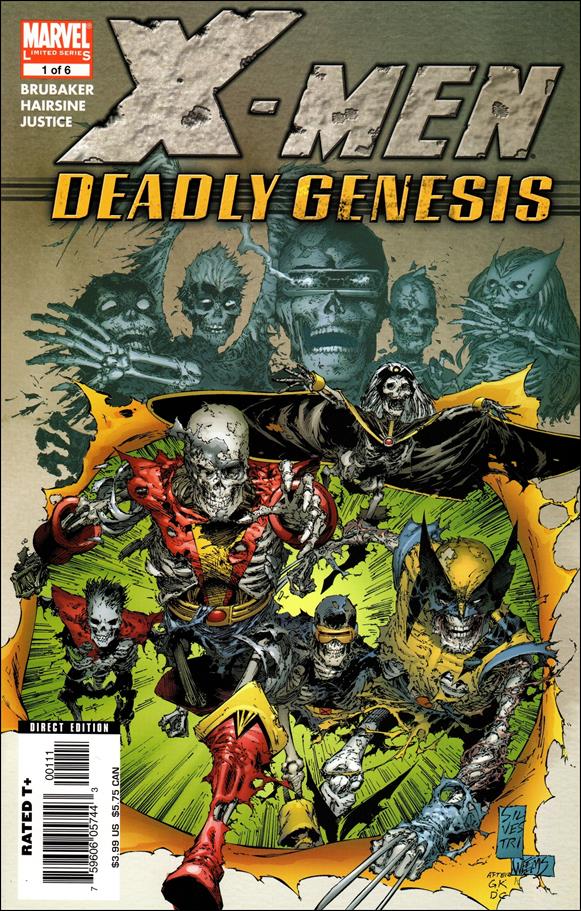 X-Men: Deadly Genesis issue 1 Marc Silvestri Cover