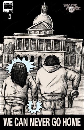 We Can Never Go Home (2015) issue 3-G Taylor Cabaniss Third Eye Comics Cover
