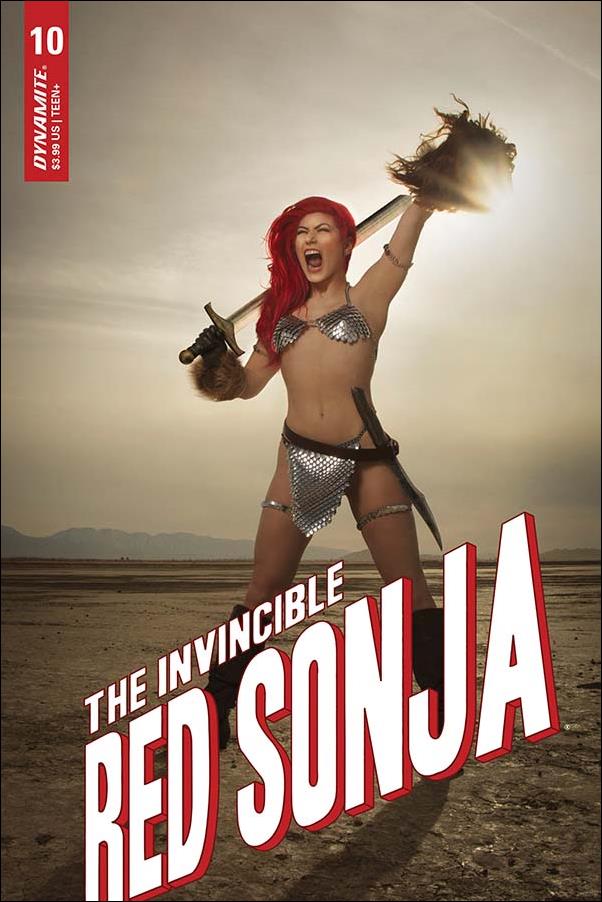Invincible Red Sonja issue 10-E Photo Cover