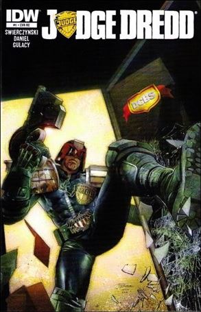 Judge Dredd (2012) issue 1-LD Nick Runge DCBS Cover