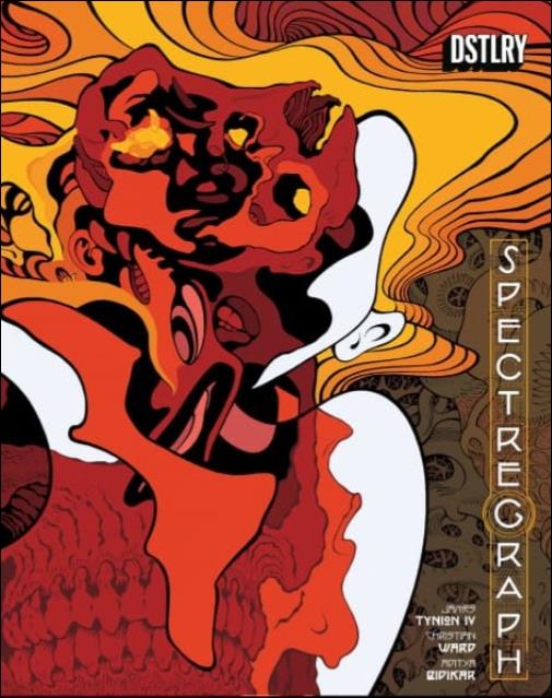 Spectregraph issue 1-D Tradd Moore 1:25 Cardstock Wraparound Cover