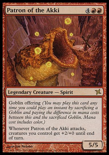 Magic the Gathering: Betrayers of Kamigawa (Base Set) card 115 Patron of the Akki