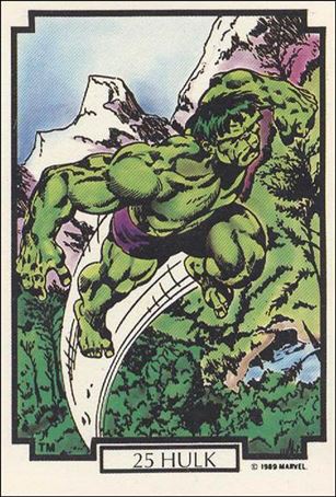 Best of Byrne (Base Set) card 25 Hulk
