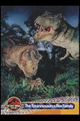 Lost World: Jurassic Park (Base Set) card 37 The Tyrannosaurus Rex Family