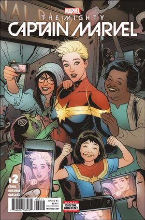 Mighty Captain Marvel issue 2 Elizabeth Torque Cover