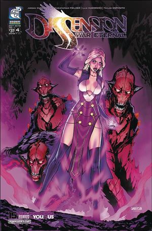 Dissension: War Eternal issue 4 Jordan Gunderson Cover
