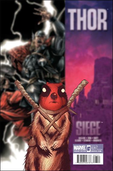 Thor (1966) issue 607-B Juan Doe 1:15 "Deadpool" Cover