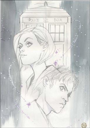 Doctor Who (2020) issue 2-D Peach Momoko Virgin Sketch Cover