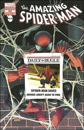 Amazing Spider-Man (1963) issue 666-OG Heroes Aren't Hard to Find Daily Bugle Cover