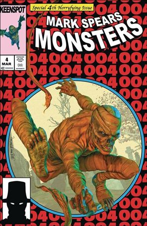 Mark Spears Monsters issue 4-D Mark Spears Homage Cover