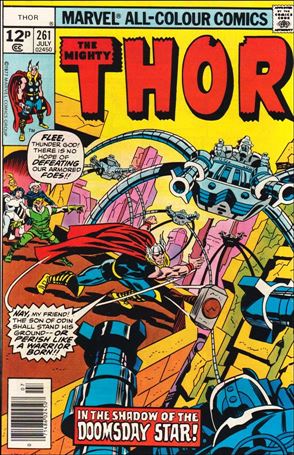 Thor (1966) issue 261-C UK Price Cover