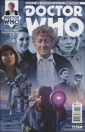 Doctor Who: The Third Doctor issue 1-B Will Brooks Photo Subscription Cover