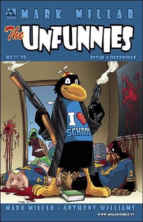Mark Millar's The Unfunnies issue 4-B Offensive Cover