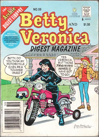Betty and Veronica Comics Digest issue 59-Z-INVALID