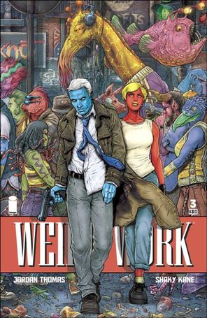 Weird Work issue 3-D Juan Jose Ryp Cover
