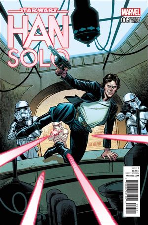 Han Solo issue 5-D Cameron Stewart 1:25 Cover
