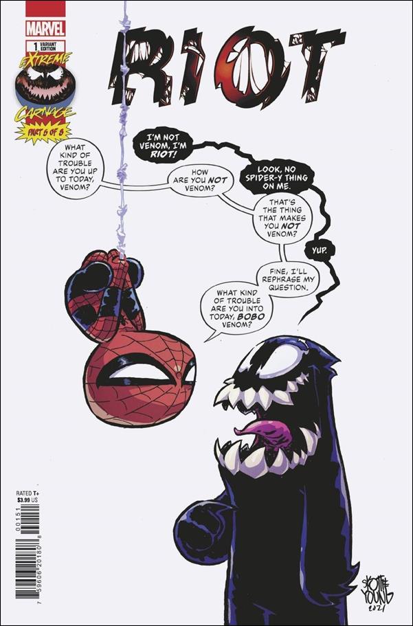 Extreme Carnage: Riot issue 1-C Skottie Young Baby Cover