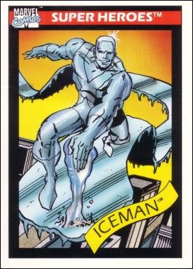 Marvel Universe: Series 1 (Base Set) card 22 Iceman