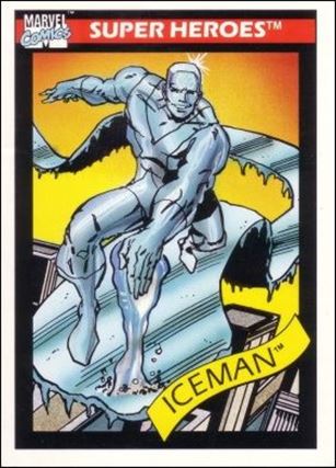 Marvel Universe: Series 1 (Base Set) card 22 Iceman