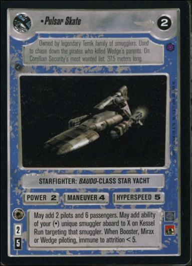 Star Wars: Reflections II: Expanding the Galaxy (Base Set) card 148 Pulsar Skate