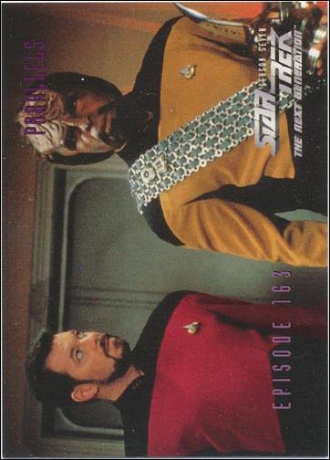 Star Trek: The Next Generation - The Episode Collection Season Seven (Base Set) card 677 Parallels, Episode 163-B
