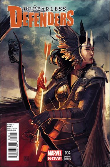 Fearless Defenders issue 4-B Stephanie Hans 1:50 Cover