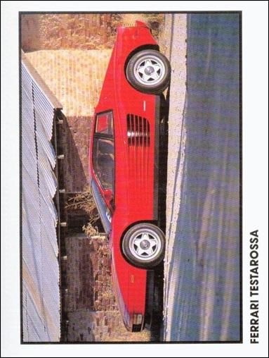 Sports Cars (1989)  (Base Set) card 18 Ferrari Testarossa